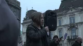 Govori 16-letnik | Protest proti vojni – za mir – 24. 2. 2023